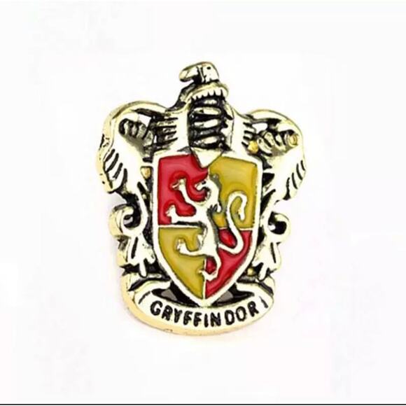 Harry Potter Hogwarts House Gryffindor Enamel Pins -213 - Picture 1 of 1